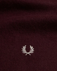 Fred Perry Lambswool Scarf - Oxblood | Fred Perry Scarves | JEANSTORE