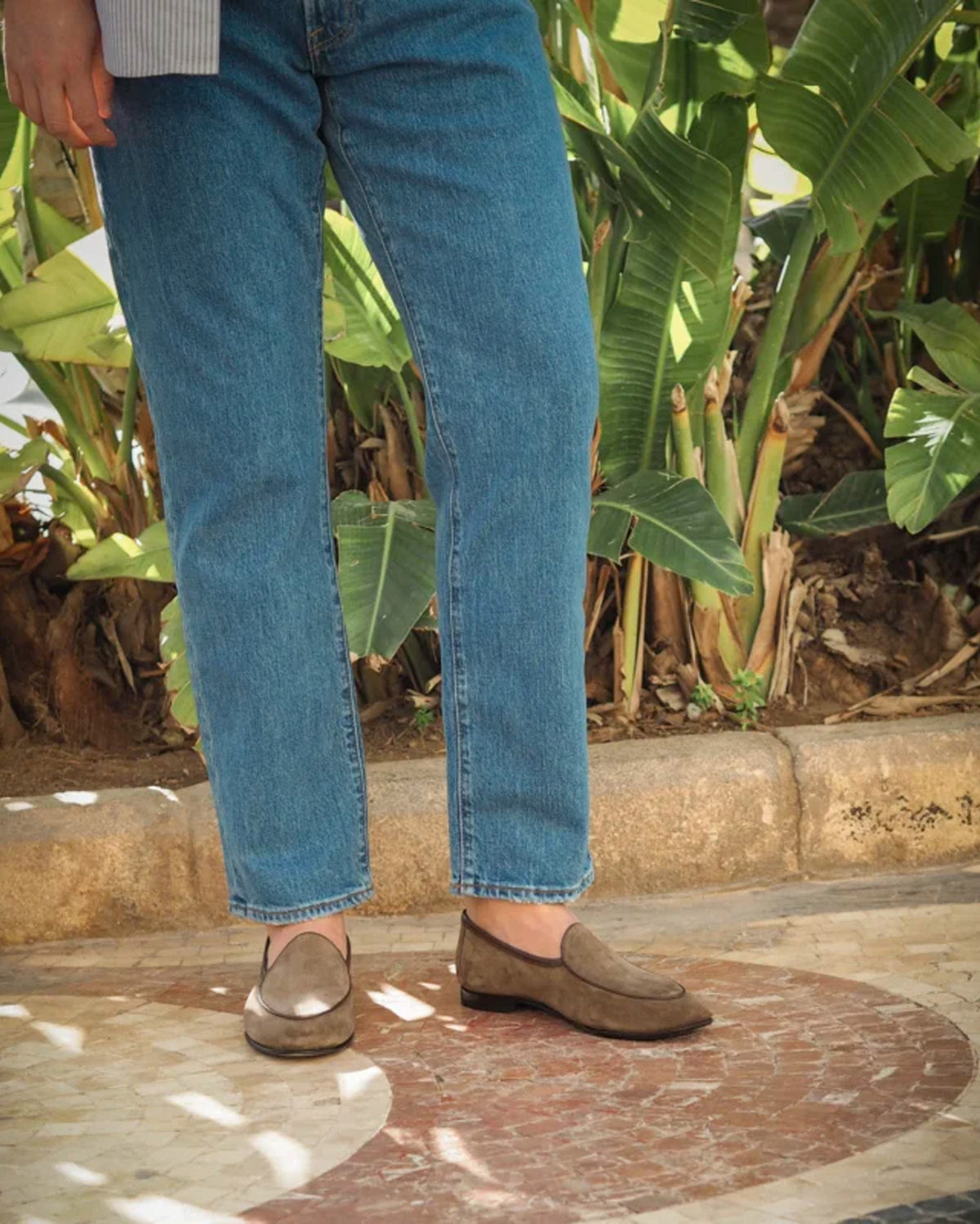 Loake Lifestyle Belgrave Apron Loafer - Flint Suede