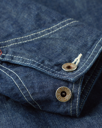 Fullcount 2015-1 Denim Chore Jacket - Indigo