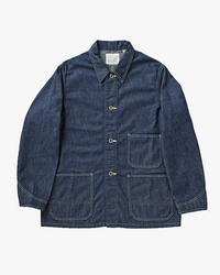Fullcount 2015-1 Denim Chore Jacket - Indigo