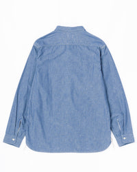 Omoto Denim 5017 High Density 5.5oz Chambray Work Shirt - Onewash | Omoto Denim Shirts | JEANSTORE