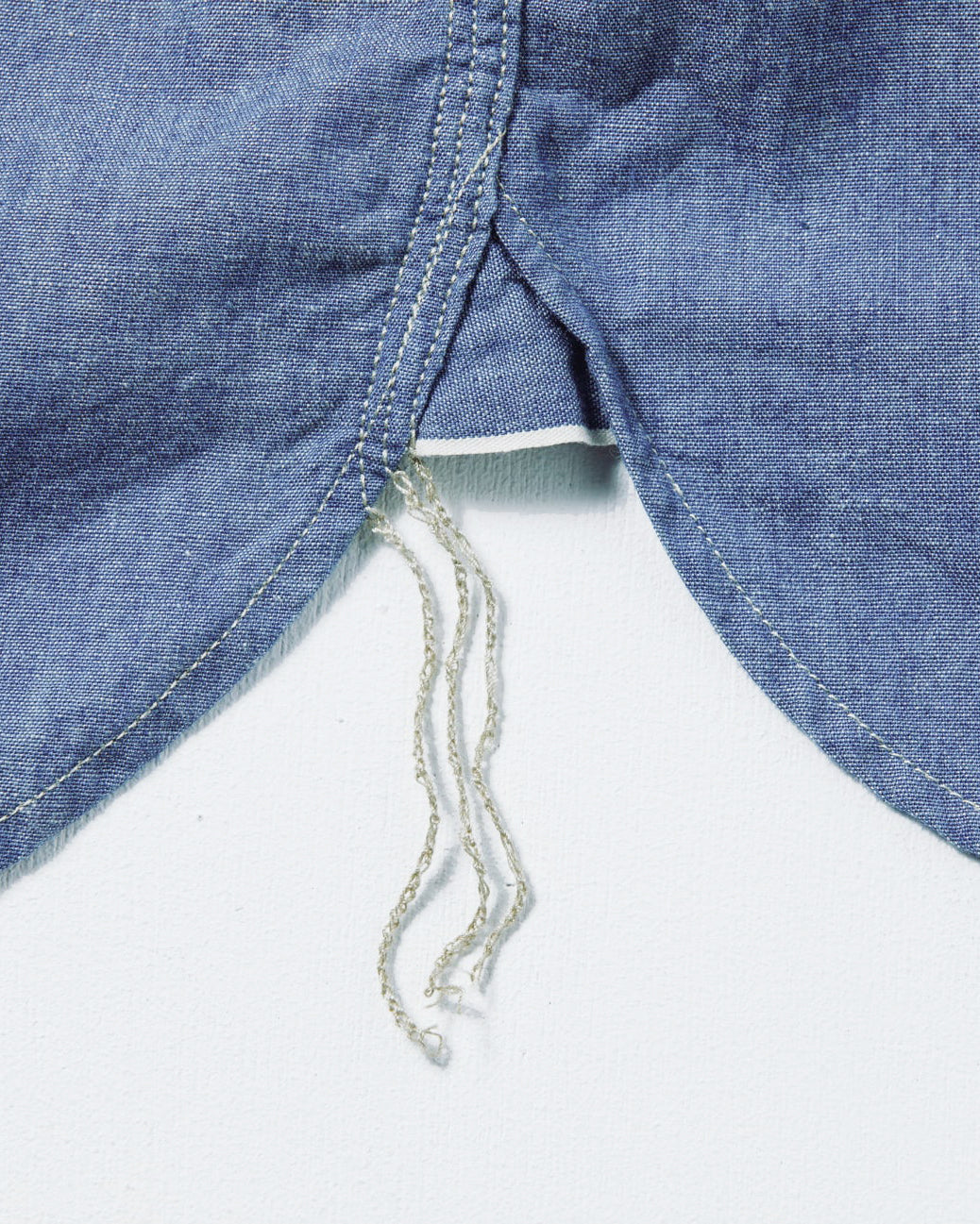 Omoto Denim 5017 High Density 5.5oz Chambray Work Shirt - Onewash | Omoto Denim Shirts | JEANSTORE
