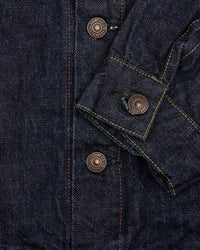 Fullcount 2101-W20 13.7oz Selvedge Type III Denim Jacket - Indigo Onewash | Fullcount Jackets & Coats | JEANSTORE