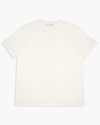 Merz b. Schwanen Good Originals 214 7.2oz Relaxed Fit Loopwheeled Tee - White | Merz b. Schwanen T Shirts | JEANSTORE