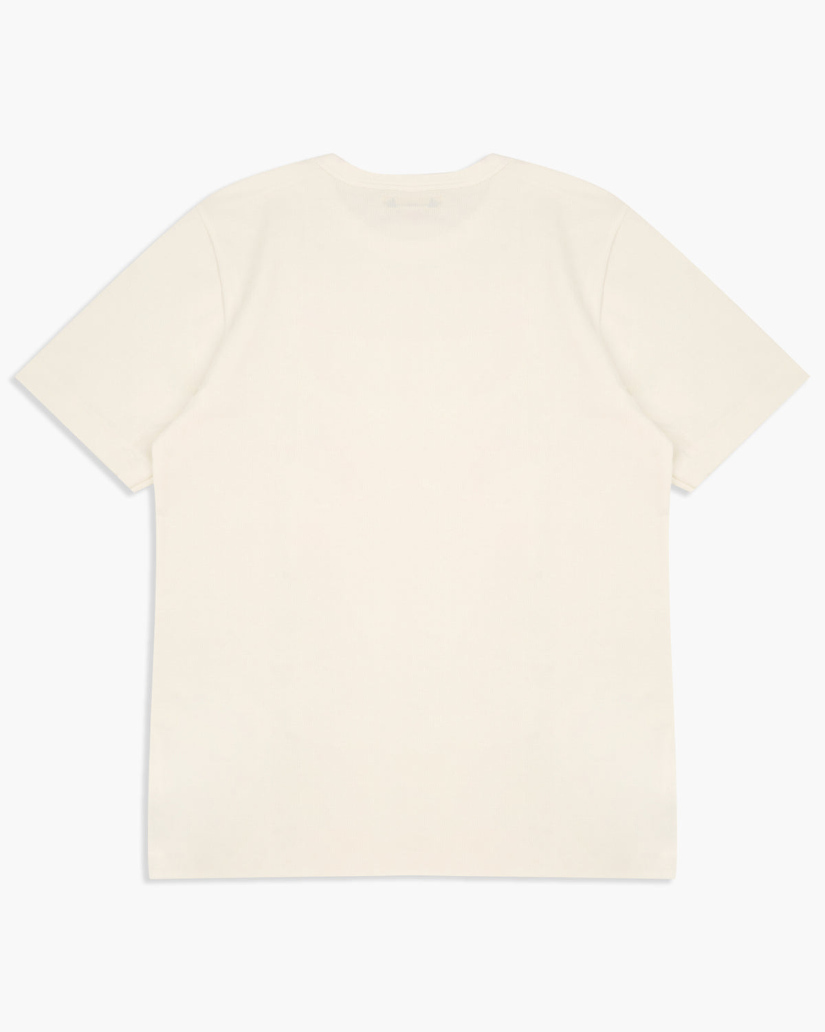 Merz b. Schwanen 214PK Relaxed Fit 7.2oz Loopwheeled Pique Tee - White | Merz b. Schwanen T Shirts | JEANSTORE