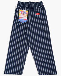 Cookman Wide Chef Pants - Stripe Navy | Cookman Chinos & Non-Denim Pants | JEANSTORE