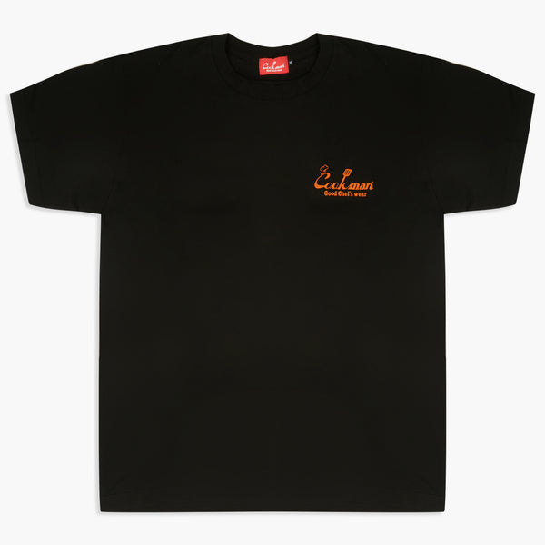 Cookman TM Paint Pizza Party Tee - Black | Cookman T Shirts | JEANSTORE