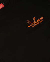 Cookman TM Paint Pizza Party Tee - Black | Cookman T Shirts | JEANSTORE