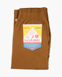 Cookman Chef Pants - Duck Canvas Brown | Cookman Chinos & Non-Denim Pants | JEANSTORE