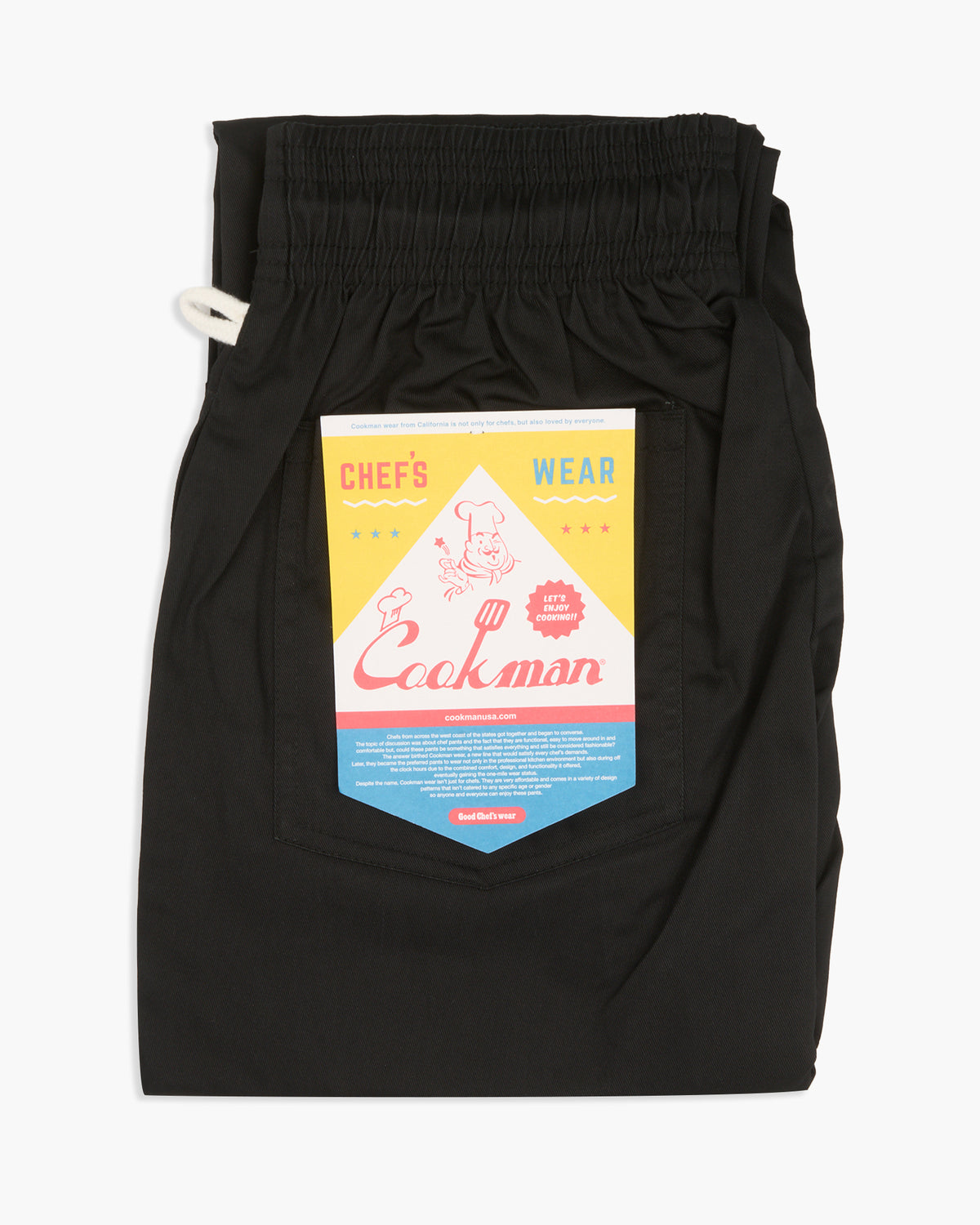 Cookman Chef Pants - Black | Cookman Chinos & Non-Denim Pants | JEANSTORE
