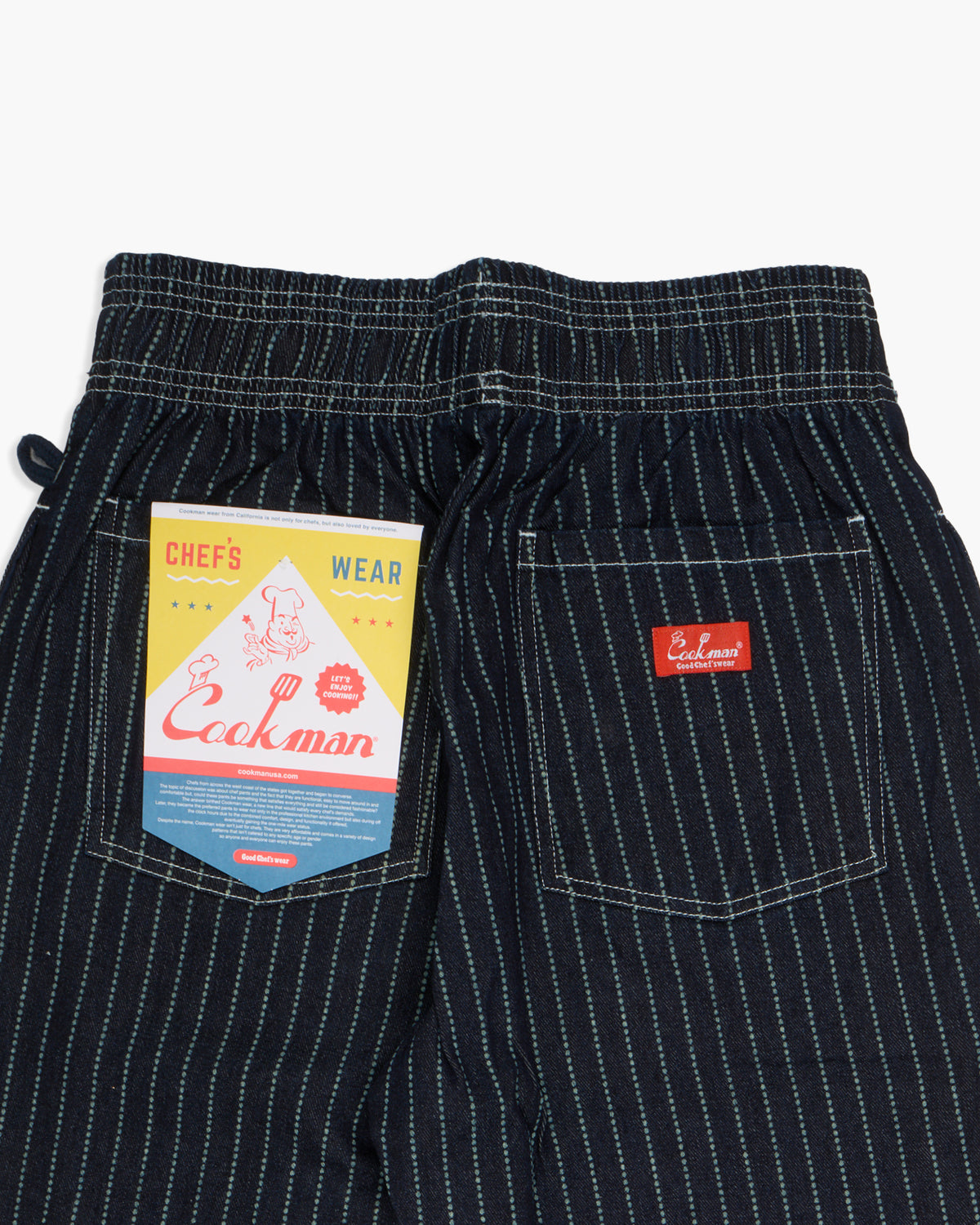 Cookman Chef Pants - Wabash Denim Navy | Cookman Chinos & Non-Denim Pants | JEANSTORE