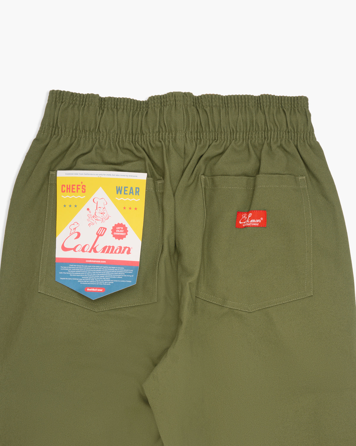 Cookman Chef Pants - Olive | Cookman Chinos & Non-Denim Pants | JEANSTORE