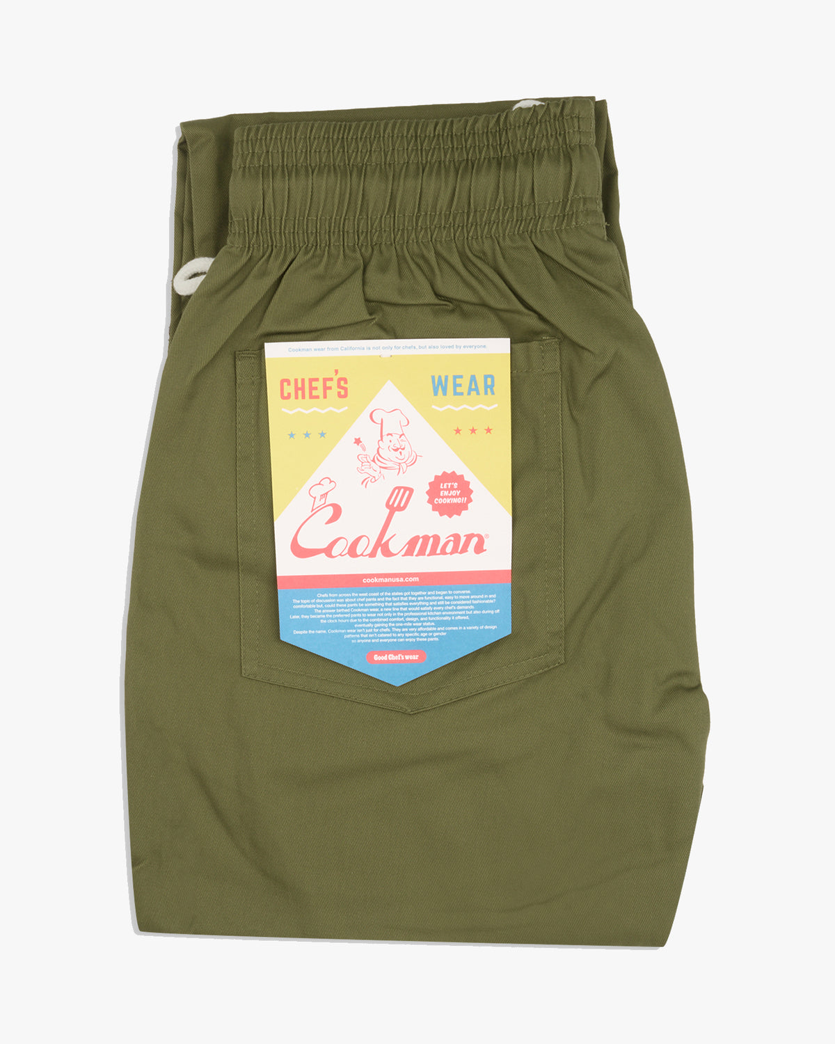 Cookman Chef Pants - Olive | Cookman Chinos & Non-Denim Pants | JEANSTORE