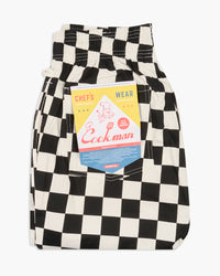 Cookman Chef Pants - Checker Black | Cookman Chinos & Non-Denim Pants | JEANSTORE