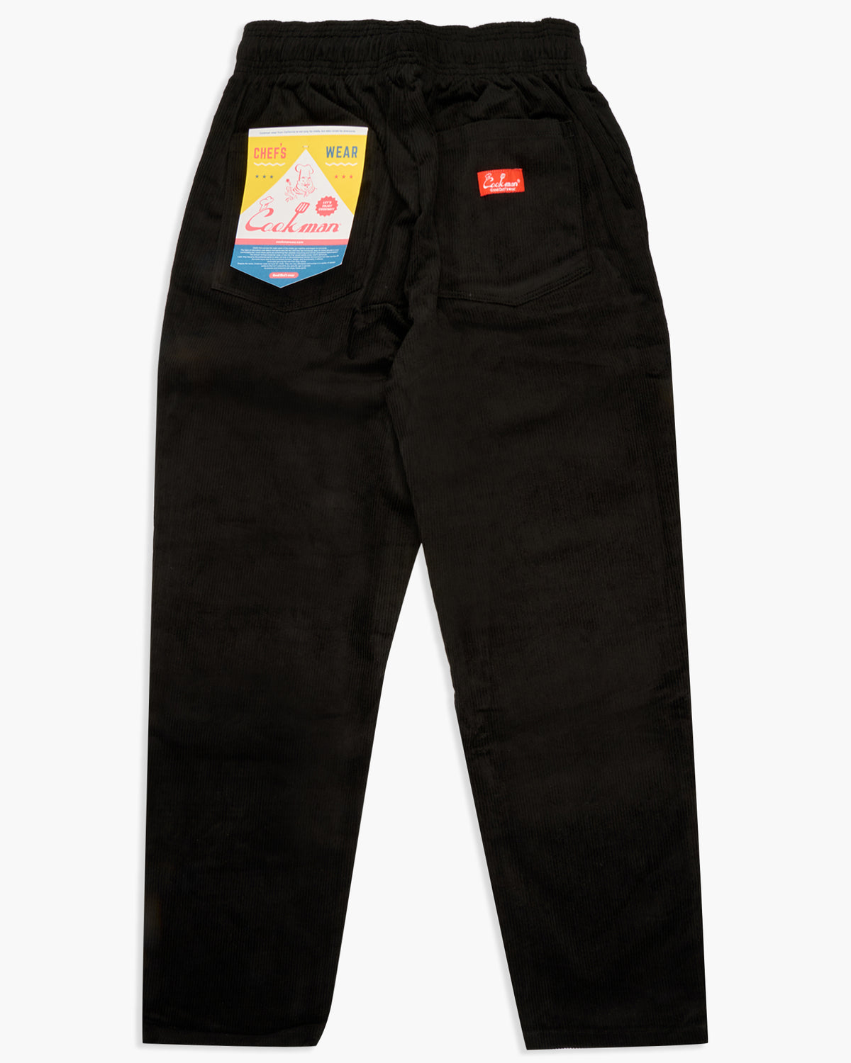 Cookman Chef Pants - Corduroy Black | Cookman Cords | JEANSTORE