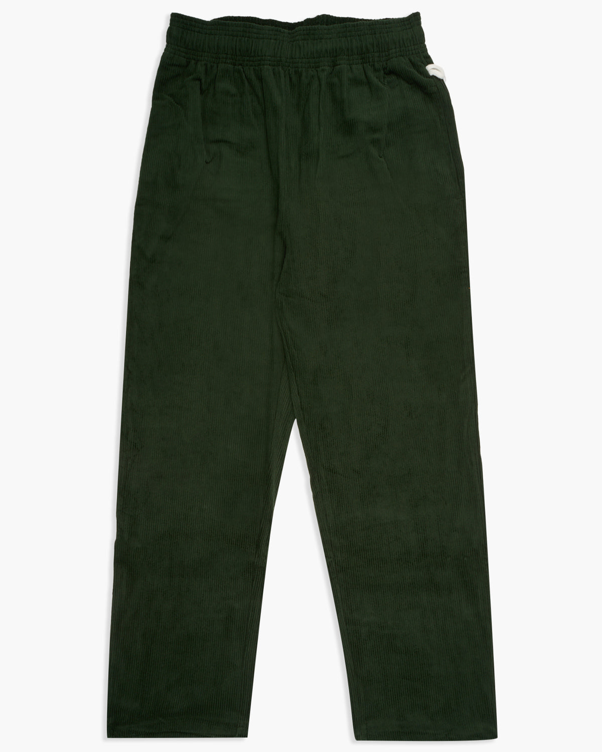 Cookman Semiwide Chef Pants - Corduroy Dark Green | Cookman Cords | JEANSTORE