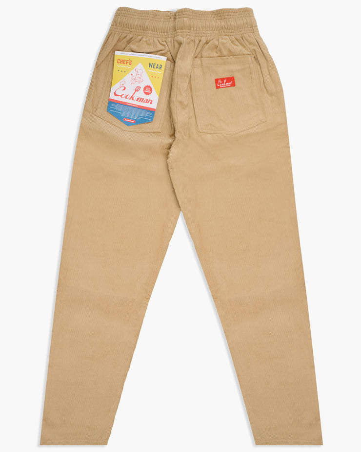 Cookman Chef Pants Corduroy Beige