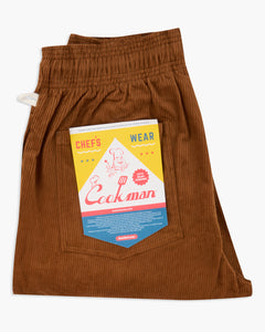 Cookman Chef Pants - Corduroy Brown