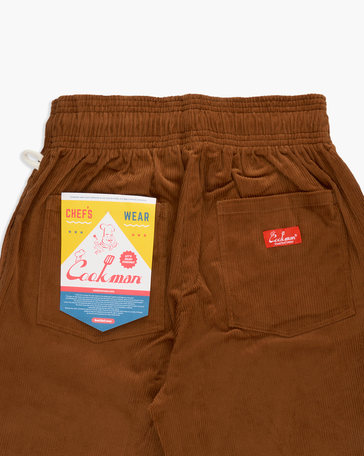 Cookman Chef Pants - Corduroy Brown | Cookman Cords | JEANSTORE