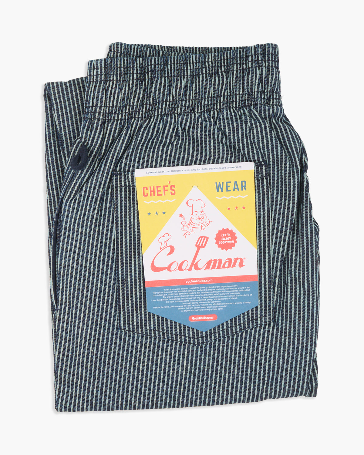 Cookman Chef Pants - Hickory Navy | Cookman Chinos & Non-Denim Pants | JEANSTORE
