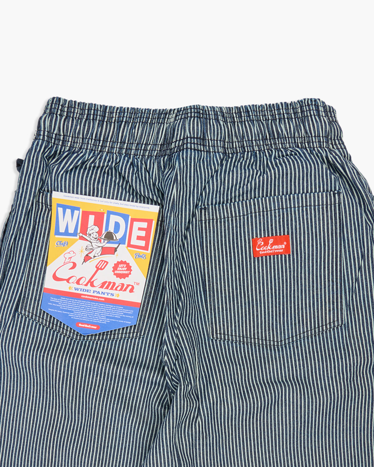 Cookman Wide Chef Pants - Hickory Navy | Cookman Chinos & Non-Denim Pants | JEANSTORE
