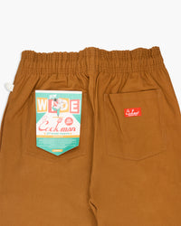 Cookman Semiwide Duck Canvas Chef Pants - Brown | Cookman Chinos & Non-Denim Pants | JEANSTORE