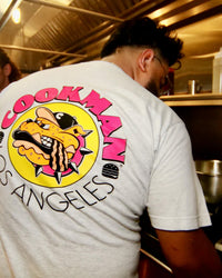 Cookman Burger Dog Tee - Off White
