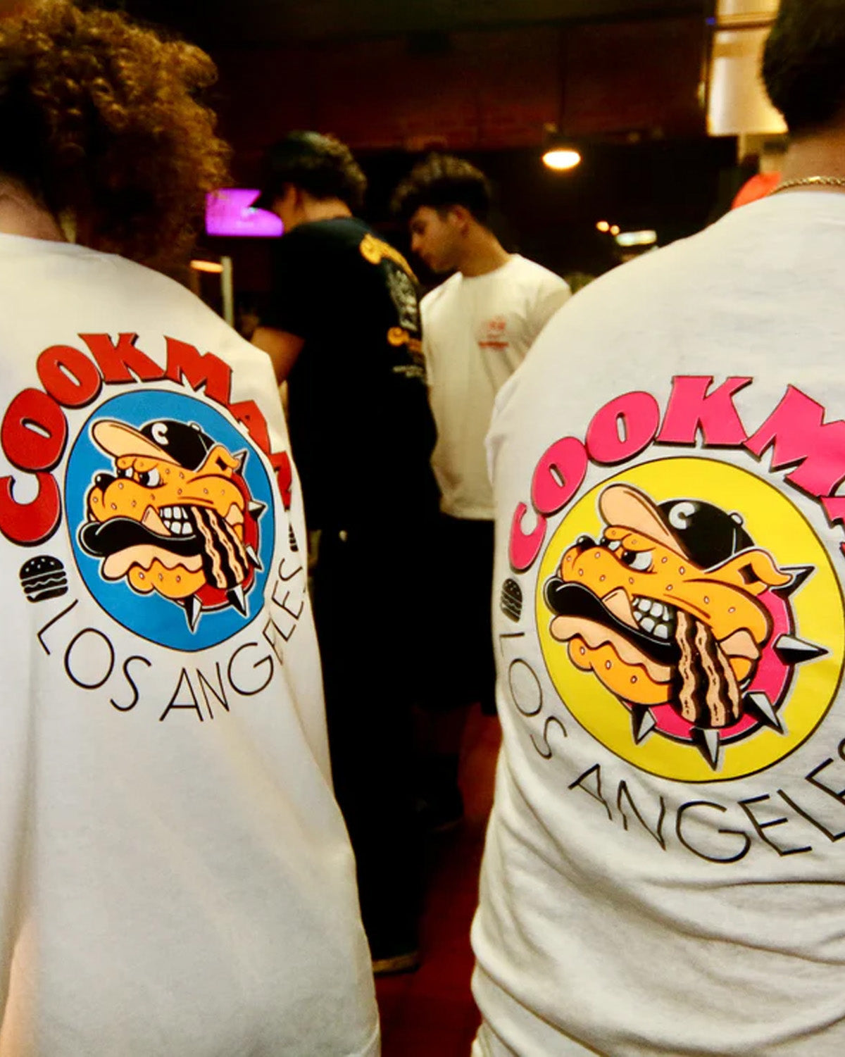 Cookman Burger Dog Tee - Off White