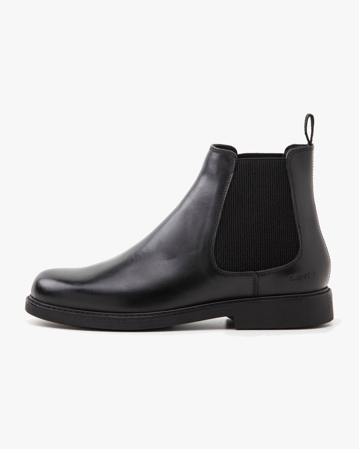 Levi's® Amos Leather Chelsea Boots - Full Black – JEANSTORE