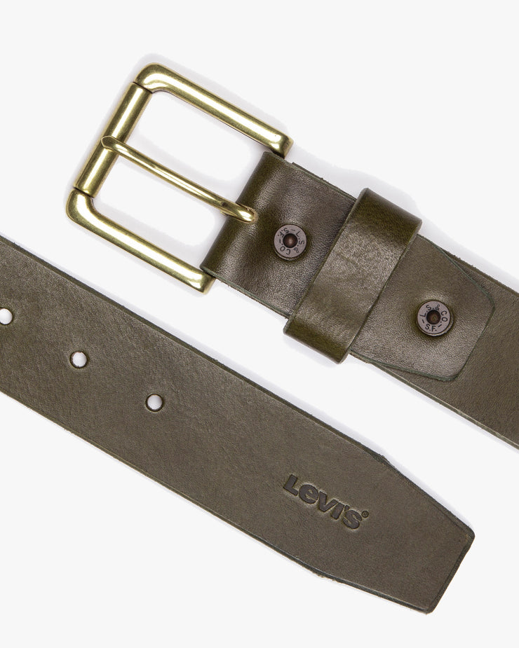 Levi's® Heritage Leather Belt - Olive