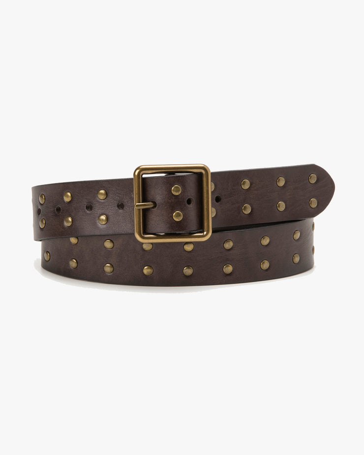 Levi's® Studded Leather Belt - Brown
