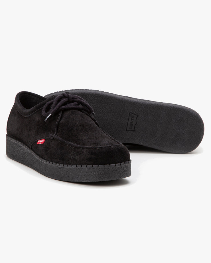 Levi's® RVN Low Red Tab Moc Toe Shoes - Full Black