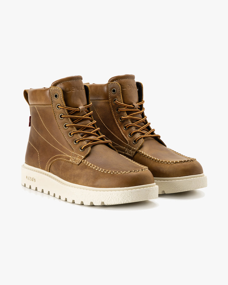 Levi's® Abner Red Tab Leather Boots - Brown