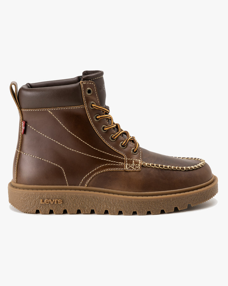 Levi's® Abner Red Tab Leather Boots - Cognac | Levi's® Boots | JEANSTORE