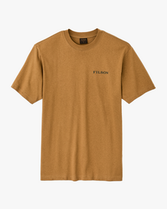 Filson Frontier Logo Tee - Golden Tan / Scenic