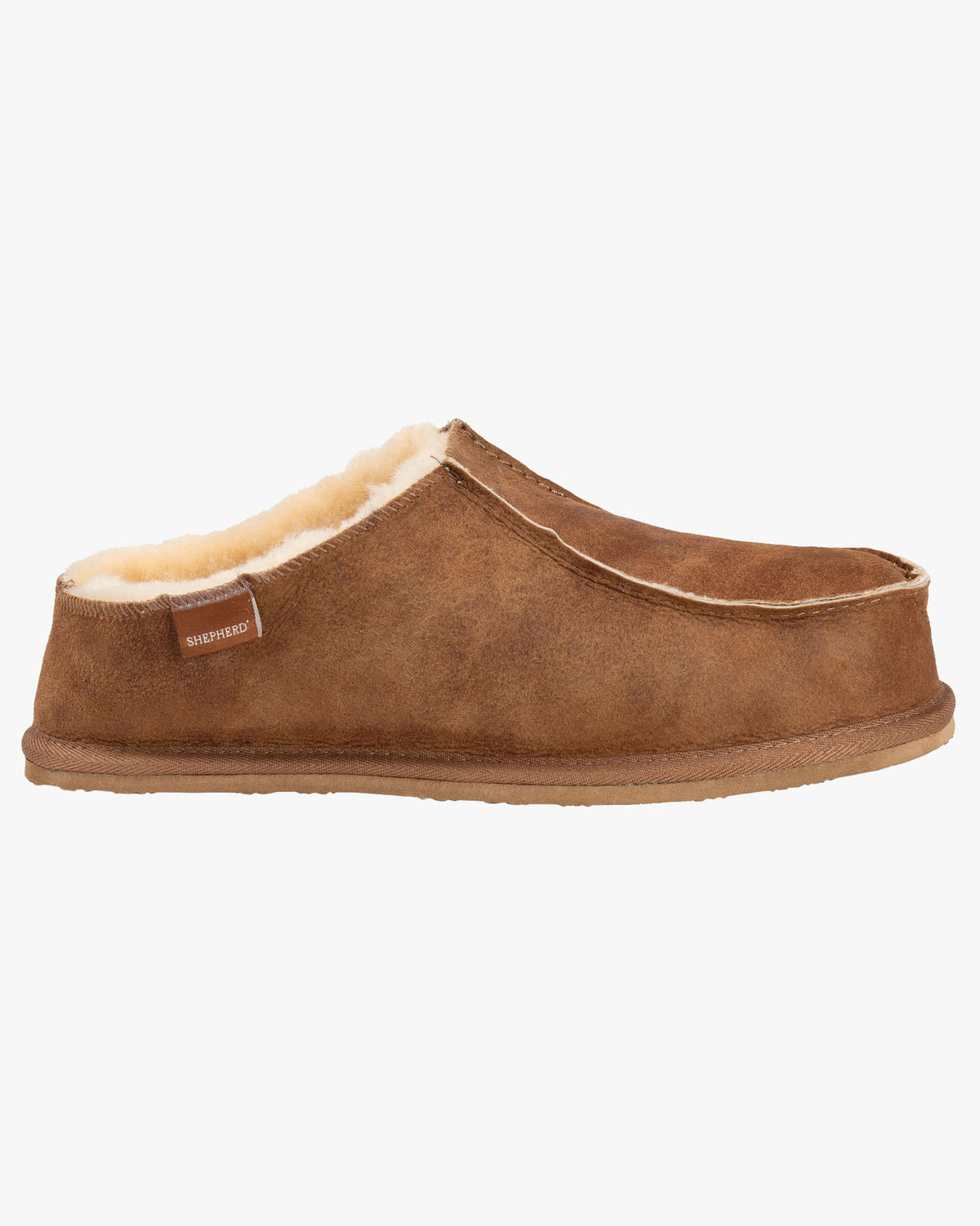 Shepherd® Of Sweden Richard Sheepskin Slippers - Antique Cognac
