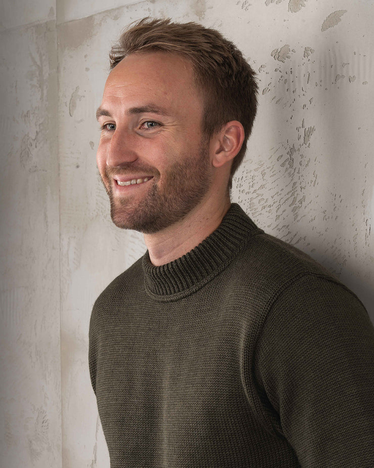 Pike Brothers 1941 USN Merino Wool Seaman Sweater - Olive