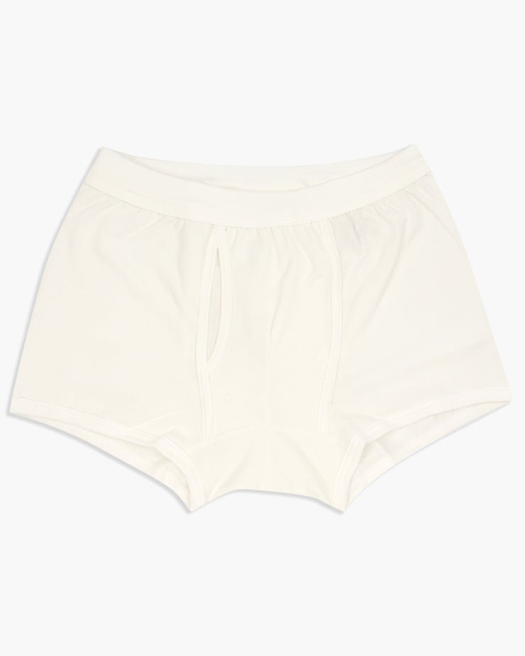 Merz B Schwanen Good Originals 254 8.6oz Loopwheeled Boxer Brief - White