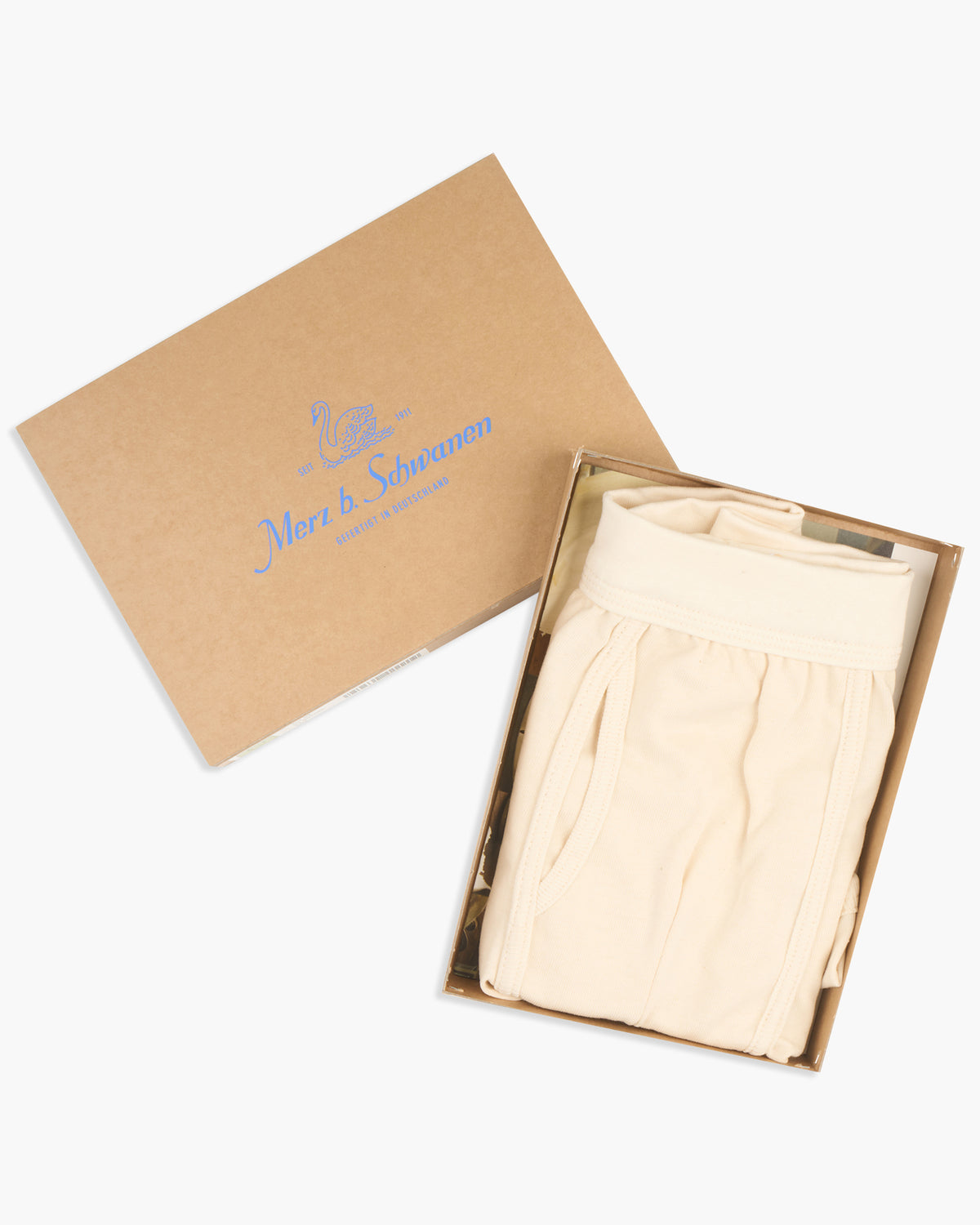 Merz b. Schwanen 254 7.2oz Loopwheeled Boxer Brief - Nature | Merz b. Schwanen Underwear | JEANSTORE
