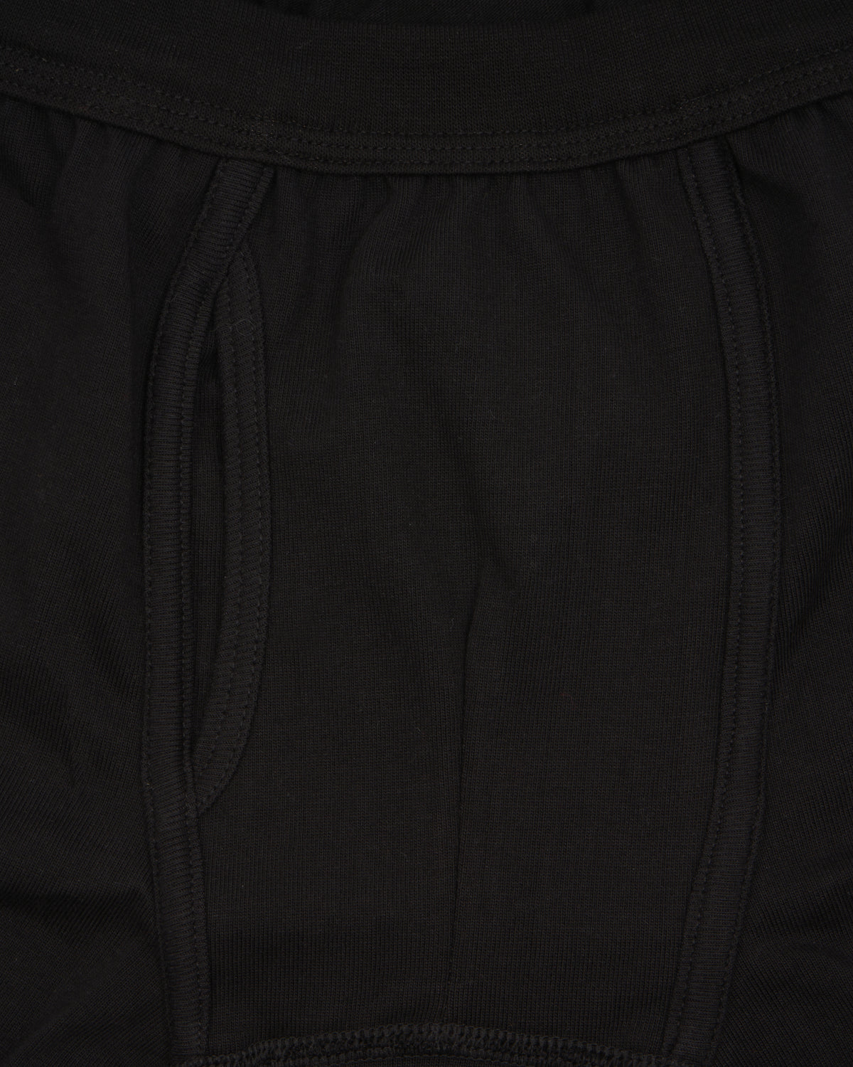 Merz b. Schwanen 254 7.2oz Loopwheeled Boxer Brief - Deep Black | Merz b. Schwanen Underwear | JEANSTORE