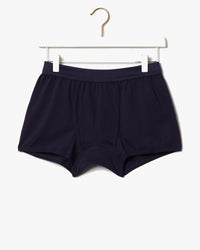 Merz b. Schwanen 254 7.2oz Loopwheeled Boxer Brief - Ink Blue | Merz b. Schwanen Underwear | JEANSTORE