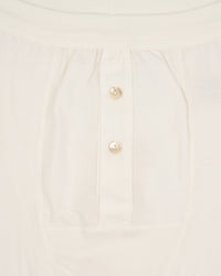 Merz b. Schwanen Good Originals 255 7.2oz Loopwheeled Button Fly Boxer - White | Merz b. Schwanen Underwear | JEANSTORE