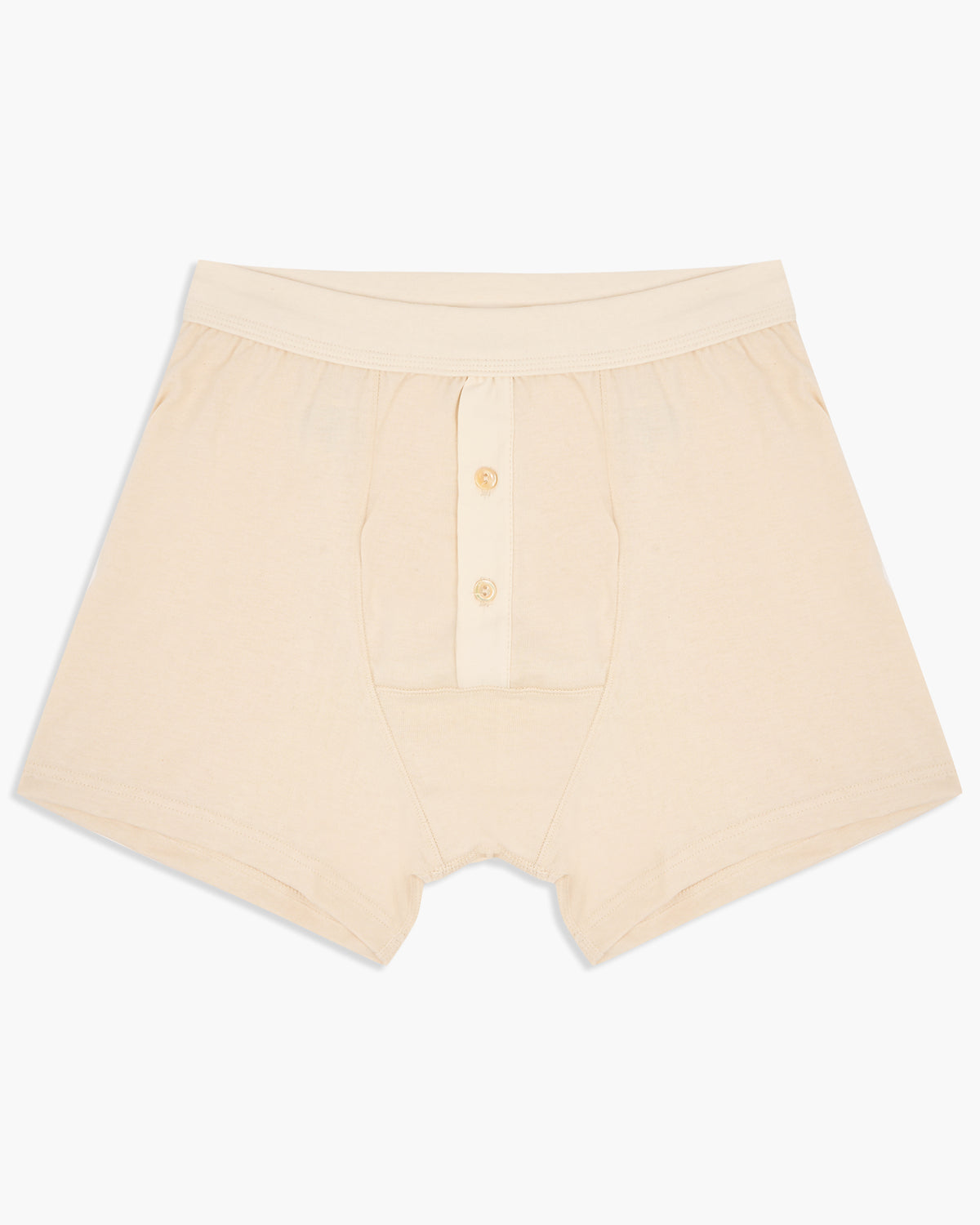 Merz b. Schwanen 255 7.2oz Loopwheeled Button Fly Boxer - Nature | Merz b. Schwanen Underwear | JEANSTORE