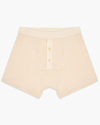 Merz b. Schwanen 255 7.2oz Loopwheeled Button Fly Boxer - Nature | Merz b. Schwanen Underwear | JEANSTORE