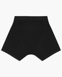 Merz b. Schwanen 255 7.2oz Loopwheeled Button Fly Boxer - Deep Black | Merz b. Schwanen Underwear | JEANSTORE