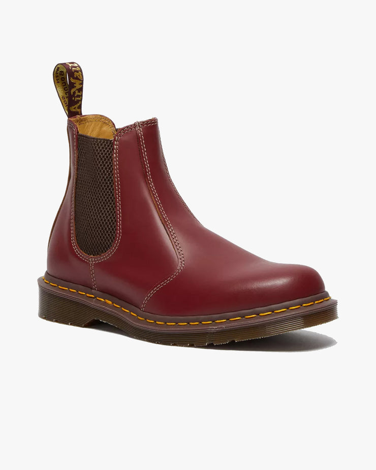 Dr Martens Made In England Vintage 2976 Chelsea Boots - Oxblood Quilon