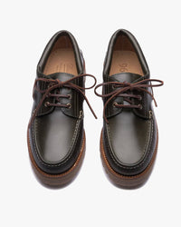 Paraboot Briac Shoe - Lisse Vert / Jannu Miel | Paraboot Shoes | JEANSTORE