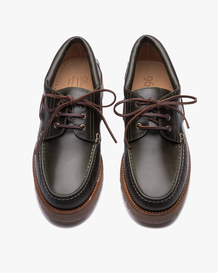 Paraboot Briac Shoe - Lisse Vert / Jannu Miel