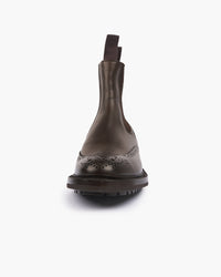 Trickers Henry Country Dealer Boot - Espresso Burnished / Commando Sole | Trickers Boots | JEANSTORE