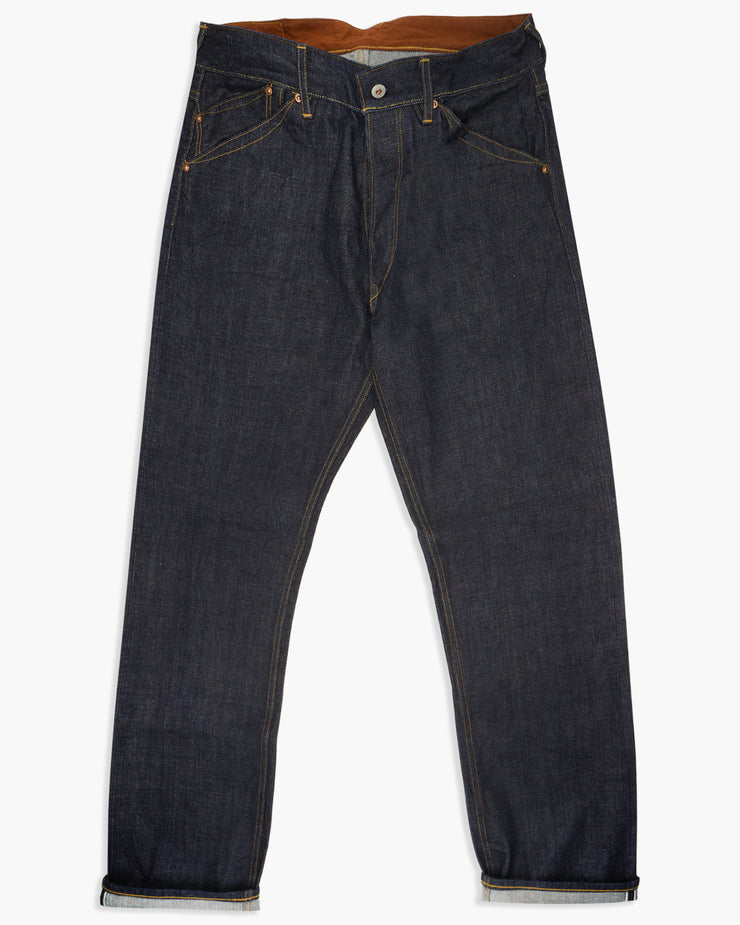 Stevenson Overall Visalia 280 Buckle Back Wide Straight 14oz Selve